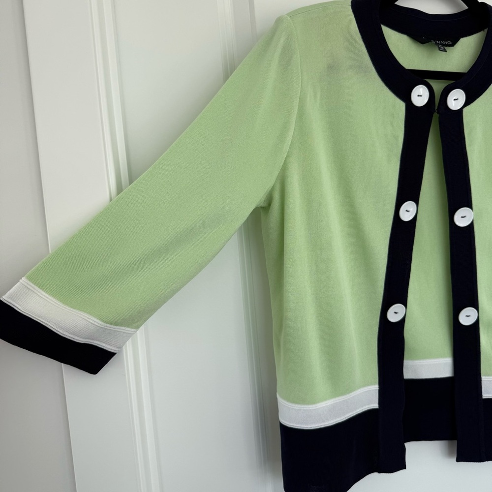 MING WANG | designer knit cardigan - Picture 6 of 11